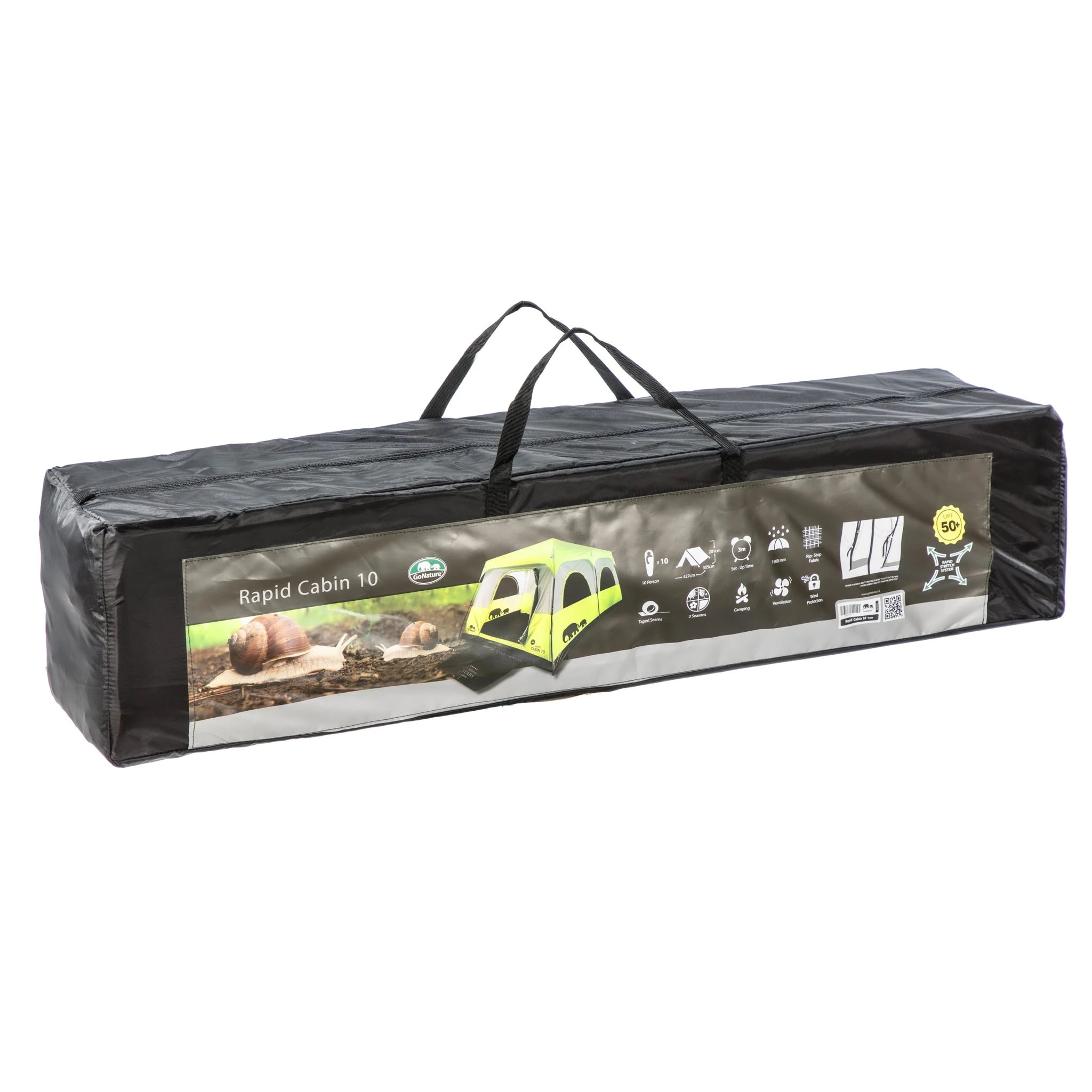 Rapid Cabin 10 אוהל קמפינג פתיחה מהירה