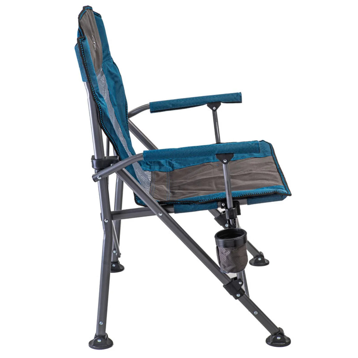 כיסא קמפינג Big Ivory - בד רשת נושם לימים חמים, נוח במיוחד