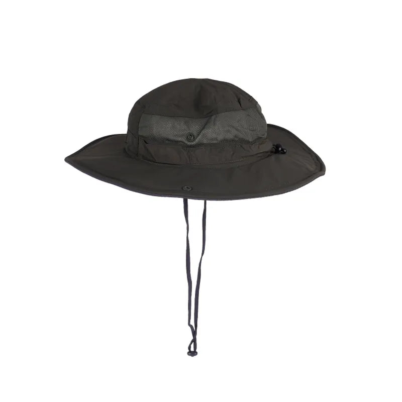 כובע שמש רחב שוליים Trailhead Ombra - מבט מקרוב על הבד