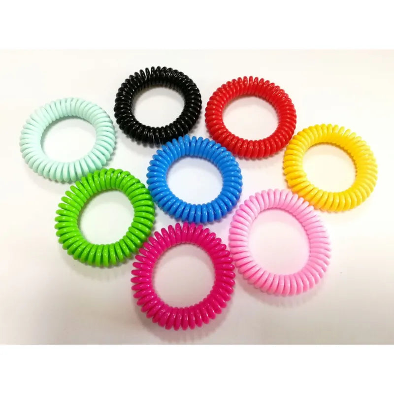 צמיד נגד יתושים "דרך ארץ" צבעוני מקצף EVA קל משקל.