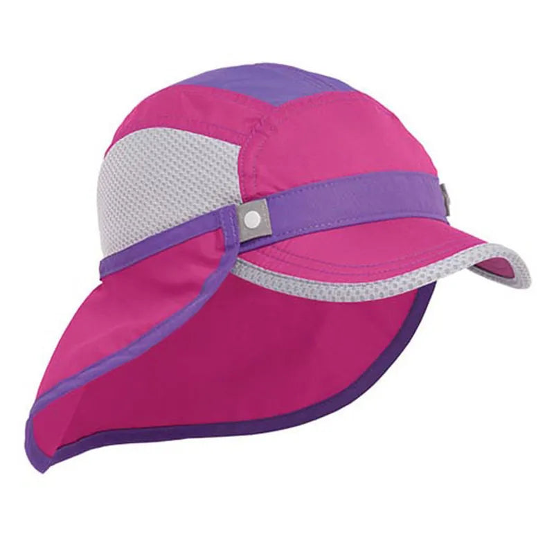 כובע שמש לילדים Sunday Afternoons עם שכמייה, להגנה מושלמת מהשמש