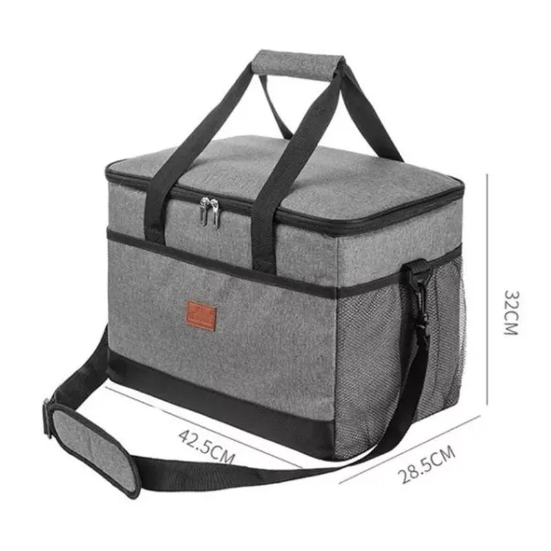 צידנית רכה 35 ליטר מבודדת - נפח גדול לאוכל ושתייה קרים