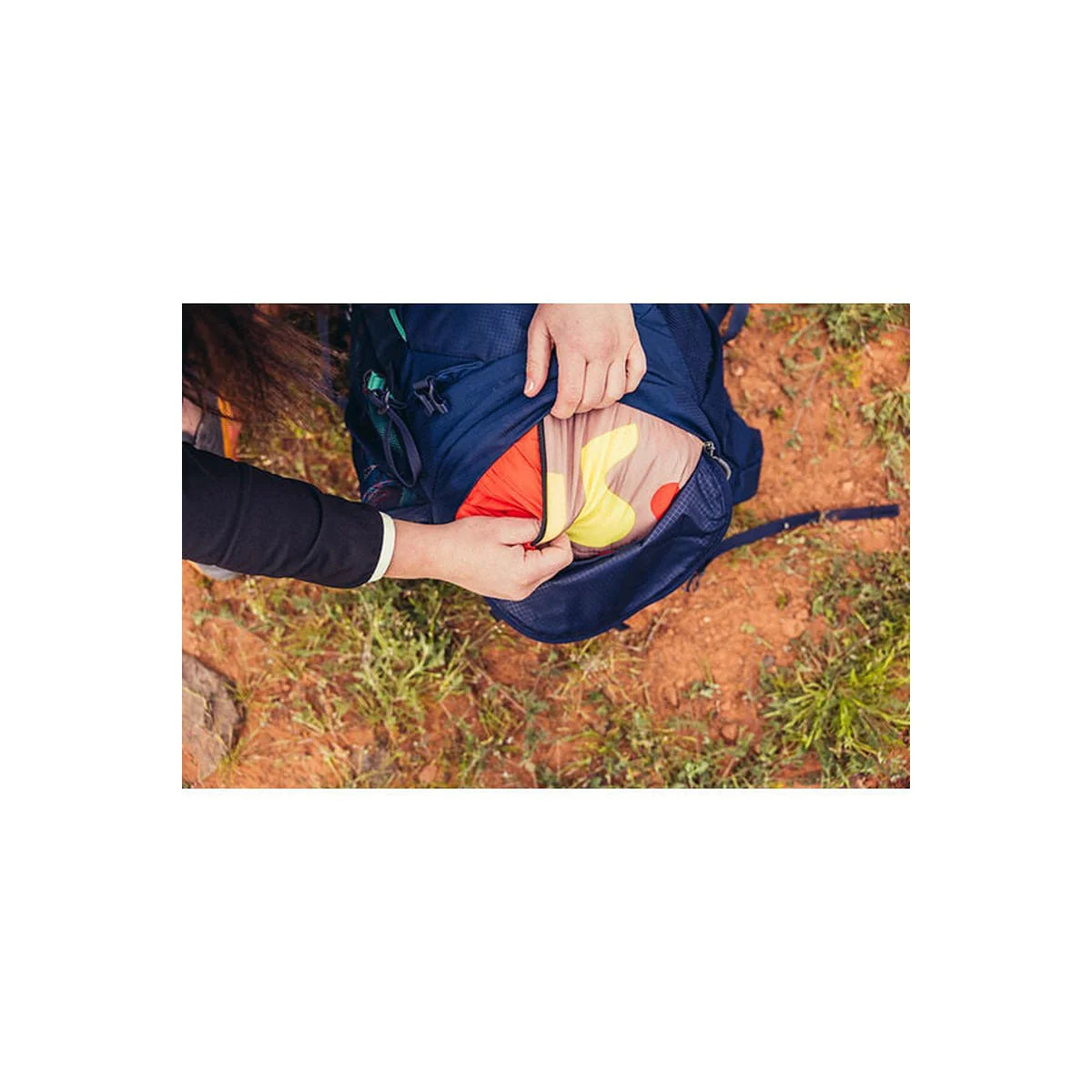 תרמיל Gregory Amber 34 - תא לשלוקר עם חיבור Speedclip