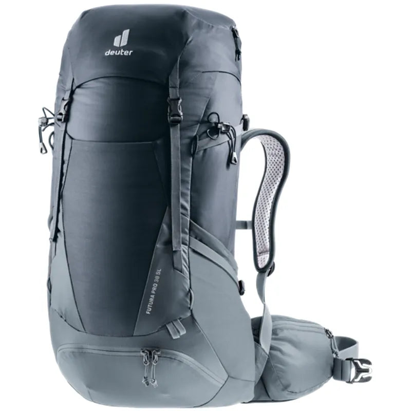 תרמיל טיולים לנשים Deuter Futura Pro 38 SL שחור גרפיט