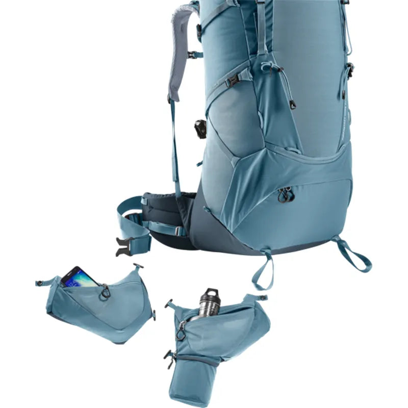 Deuter Aircontact Core 60+10 - התאמת גובה גב