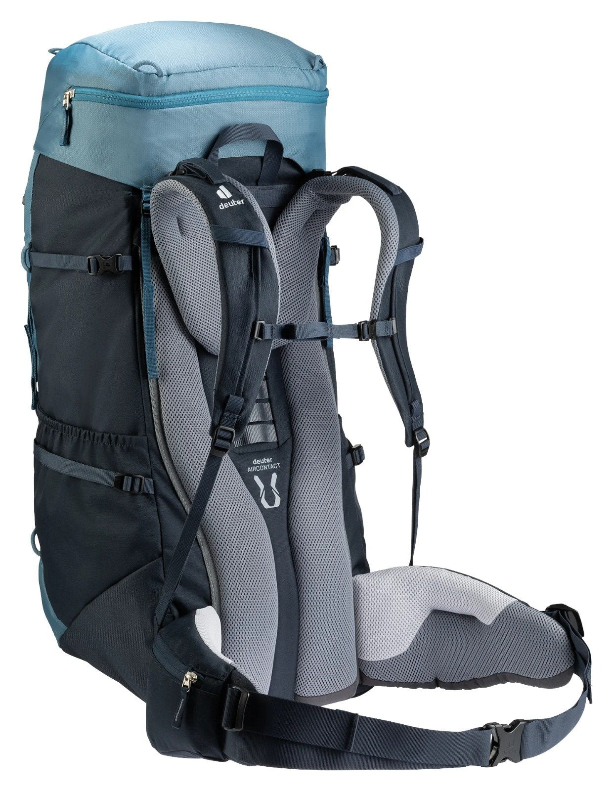 מערכת גב ארגונומית ומאווררת של תרמיל Deuter Trekking Lite לחלוקת עומס של 12-15 קילוגרם