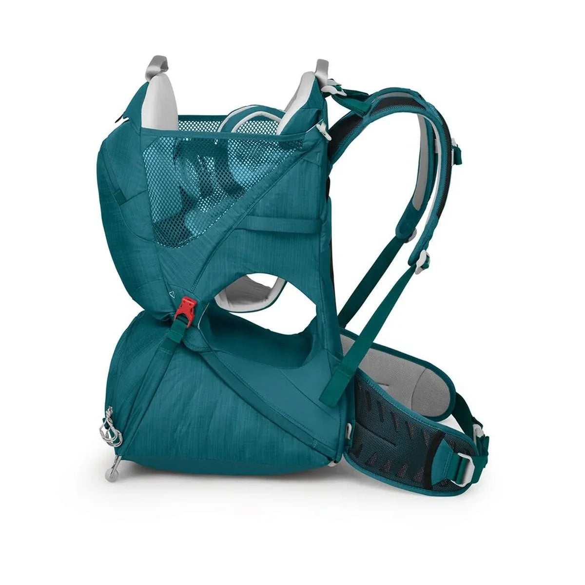 מנשא ילדים Osprey Poco SLT מקופל למצב שטוח וקומפקטי לאחסון קל