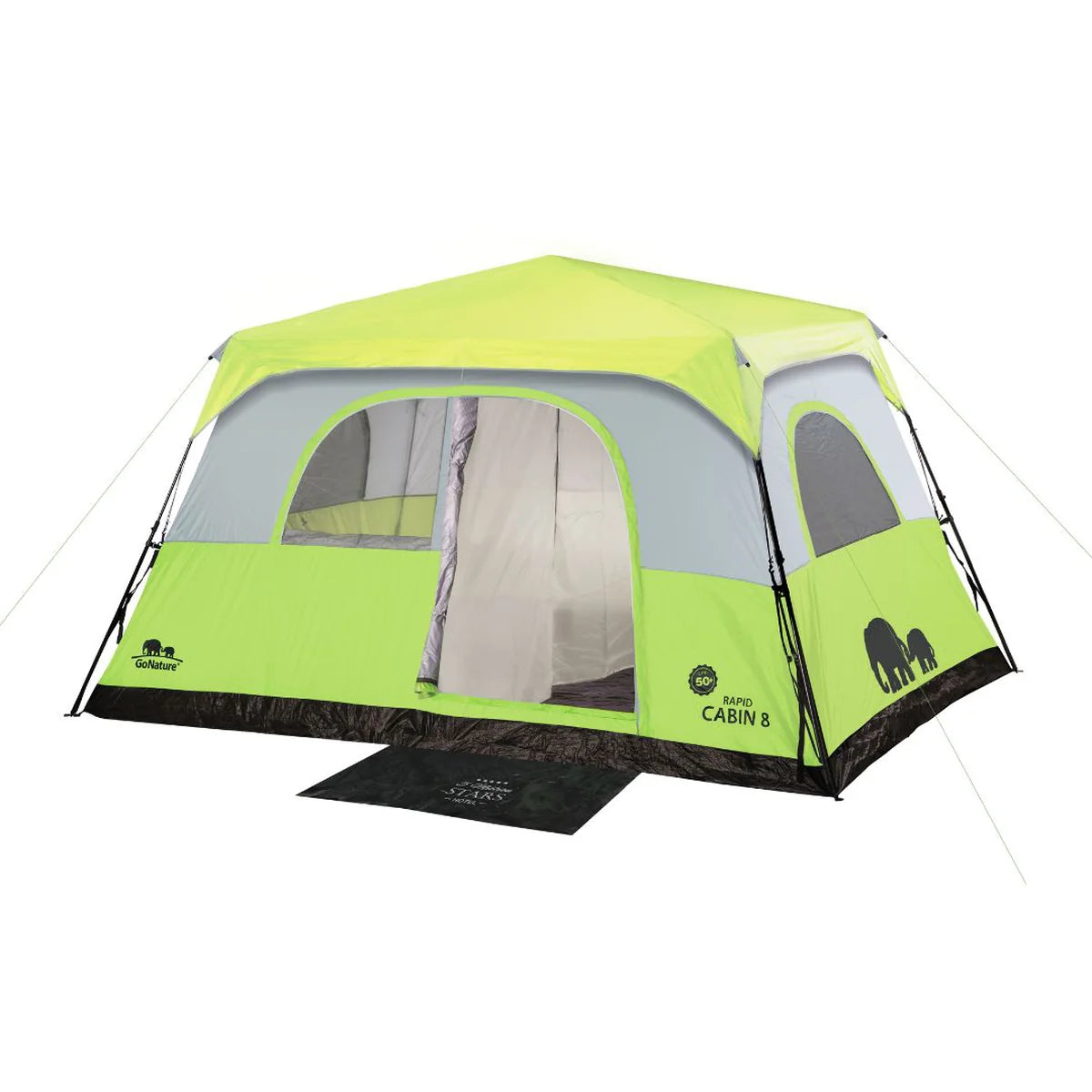 הדפסת צלליות ידיים באוהל Rapid Cabin 8 - פעילות לילדים