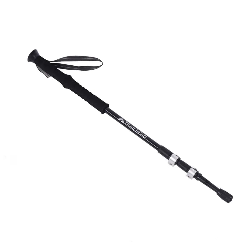 מקל הליכה TrailMaster EVA Trailhead: קל משקל, ידית EVA, אלומיניום 7075, טונגסטן קרביד