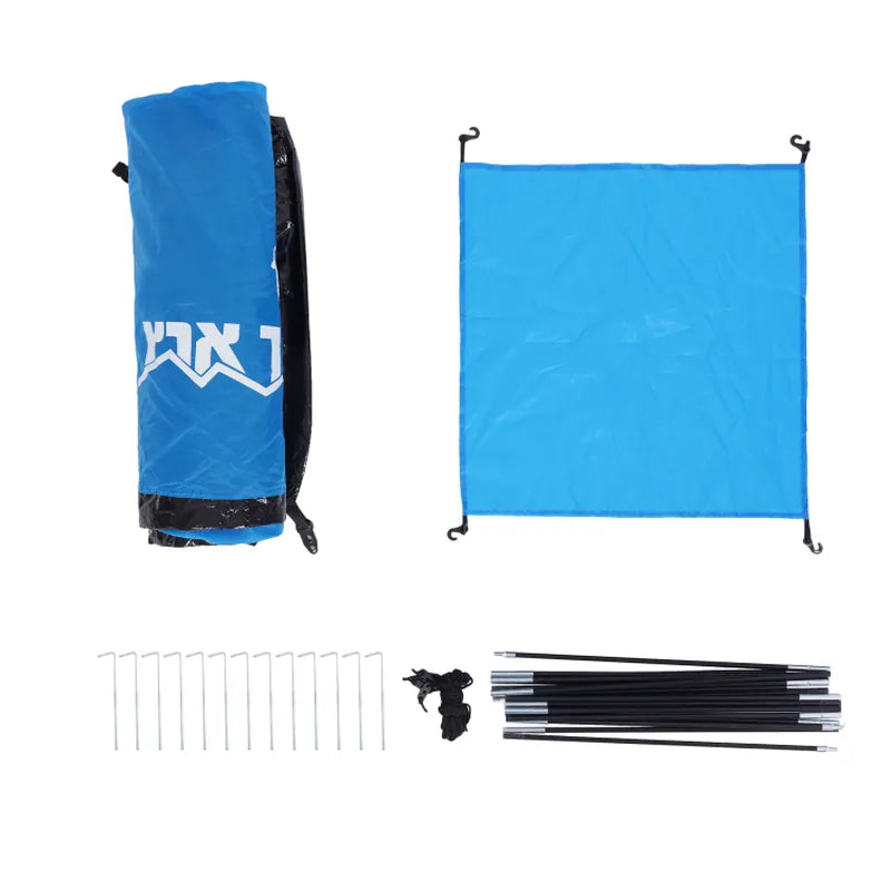 רוכסני SBS איכותיים באוהל 4 קליפס מבית דרך ארץ - עמידות לאורך זמן