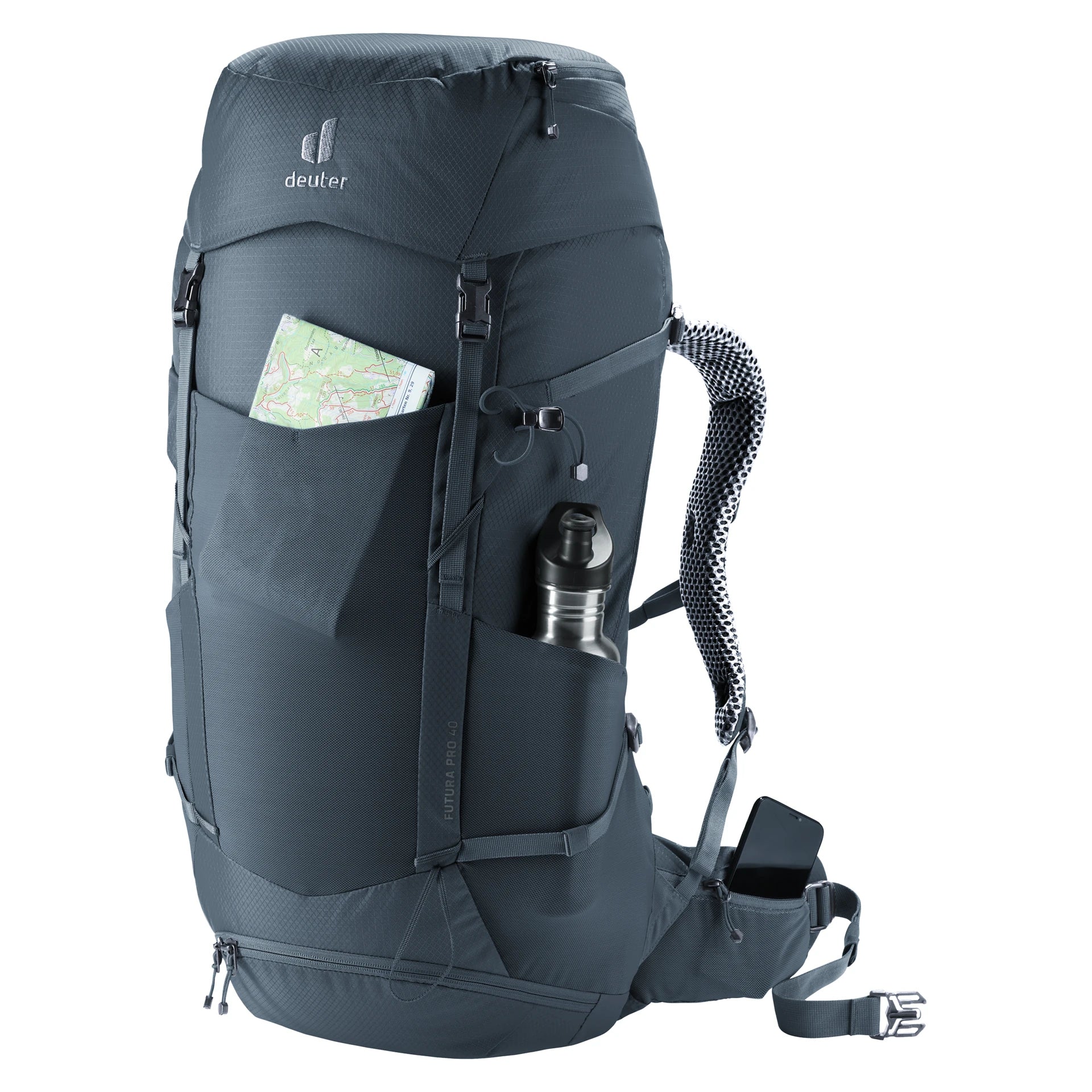 תרמיל Futura Pro 40 Deuter - תא רשת קדמי