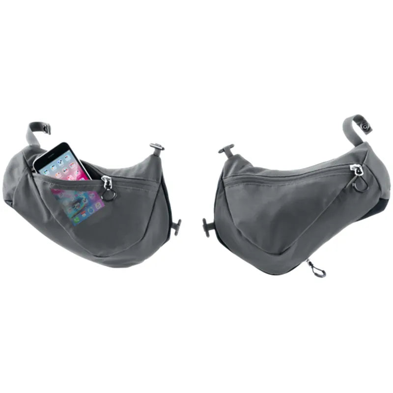 אפשרות חיבור מקלות הליכה לתרמיל Deuter Aircontact Core