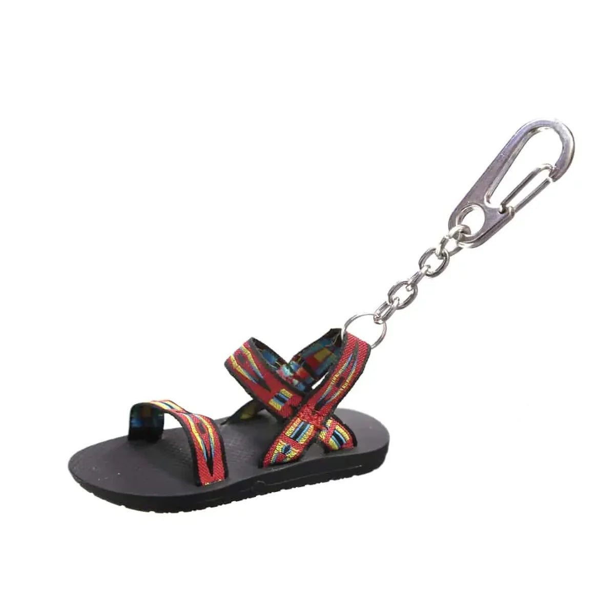 מחזיק מפתחות סנדל שורש - מיני שורש מקורי, אביזר טיולים כיפי.