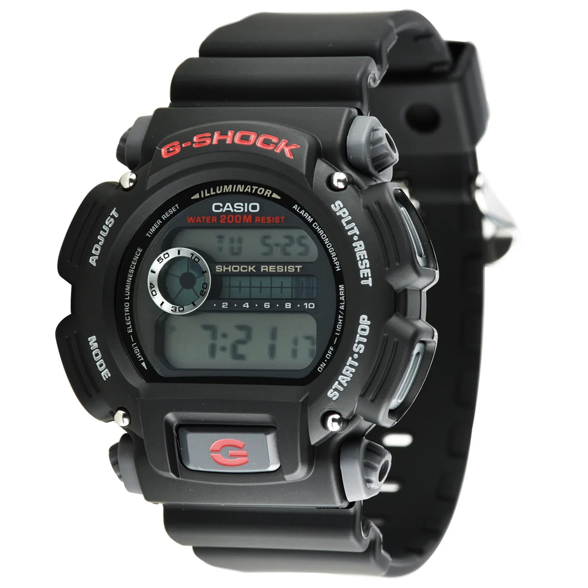 תצוגת שעון G-SHOCK DW90521 עמיד במים וזעזועים