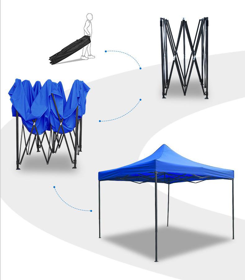 גזיבו 3x3 דרך ארץ, פתרון הצללה מתקפל לקמפינג ופיקניק