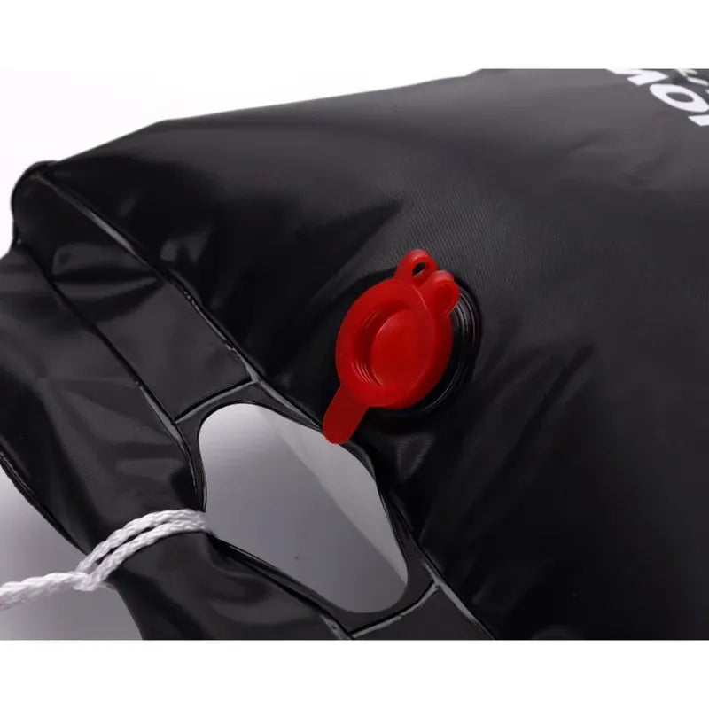 מקלחת קמפינג ניידת - שק 20 ליטר, צינור ודוש קטן