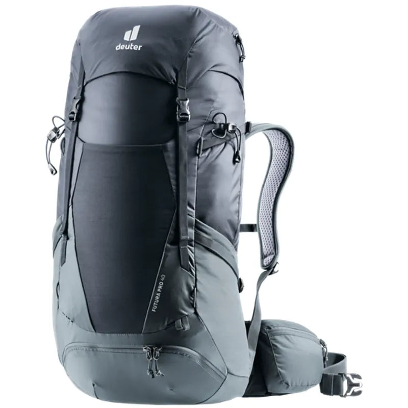 תרמיל טיולים Deuter Futura Pro 40, שחור גרפיט.