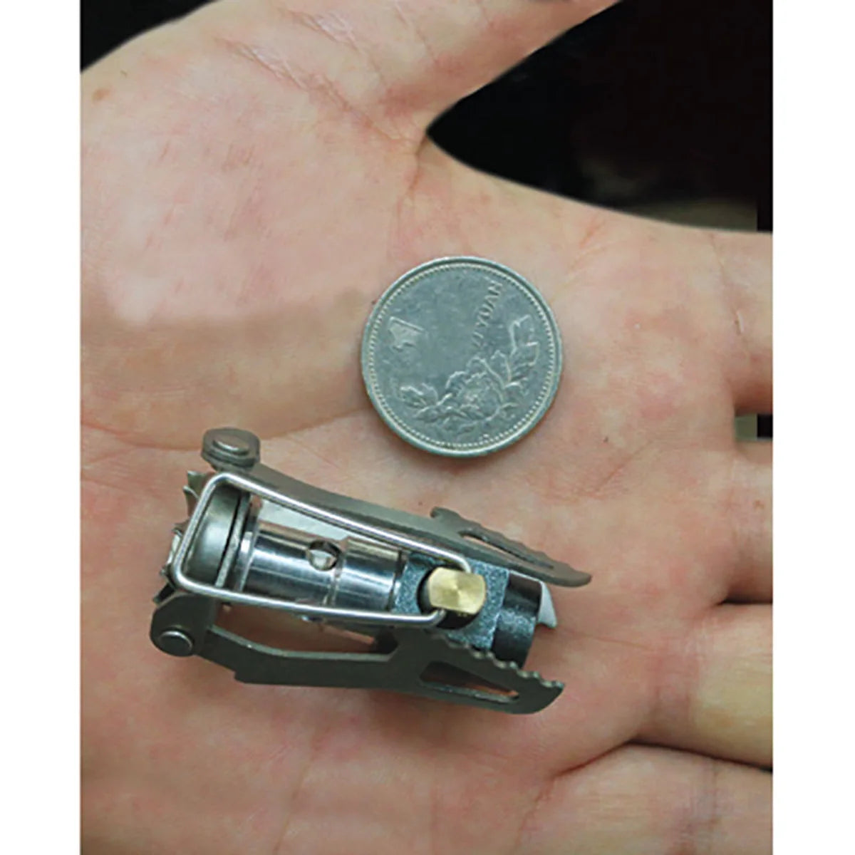 גזיית טיטניום קומפקטית TITAN POWER Go Nature לבישול שטח קל ומהיר