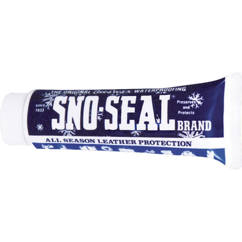 וקס לטיפול בנעלי עור SNO SEAL 100G על בסיס דונג דבורים.