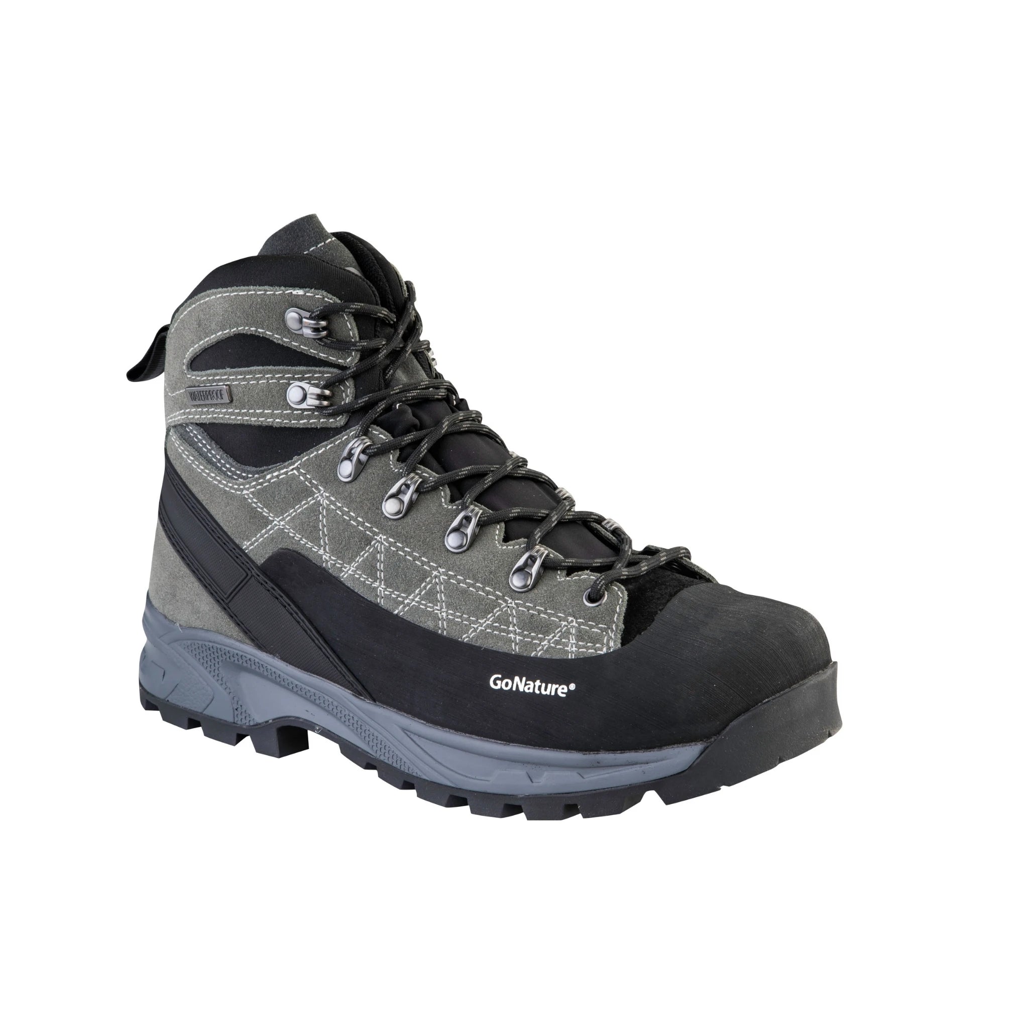 נעלי הרים Trail Blazer גברים GoNature, עור ועמידות למשקלים כבדים