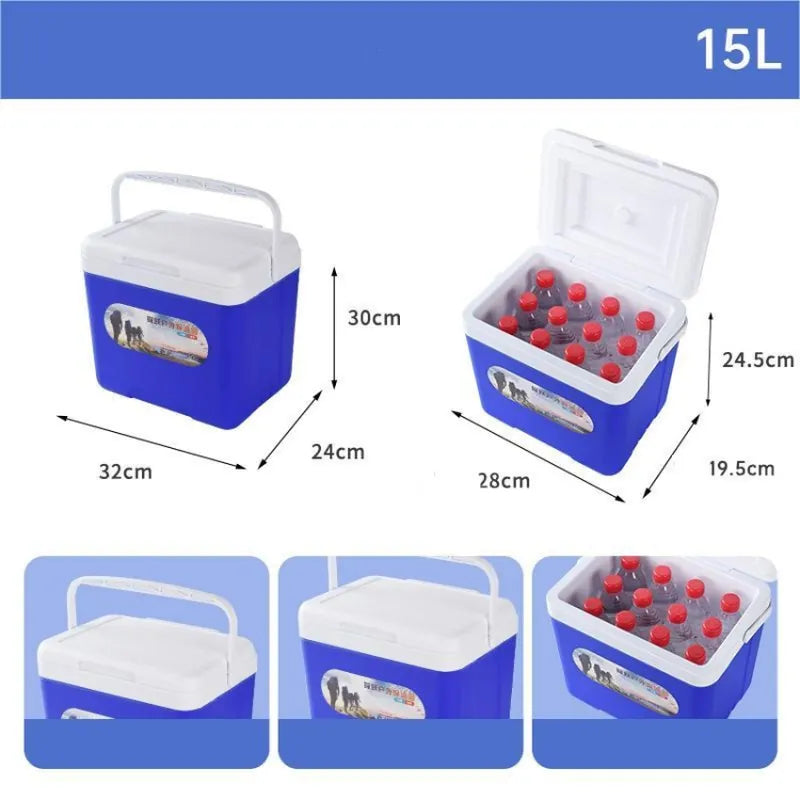 צידנית קשיחה "דרך ארץ" 15 ליטר, לשמירת קור בפיקניק