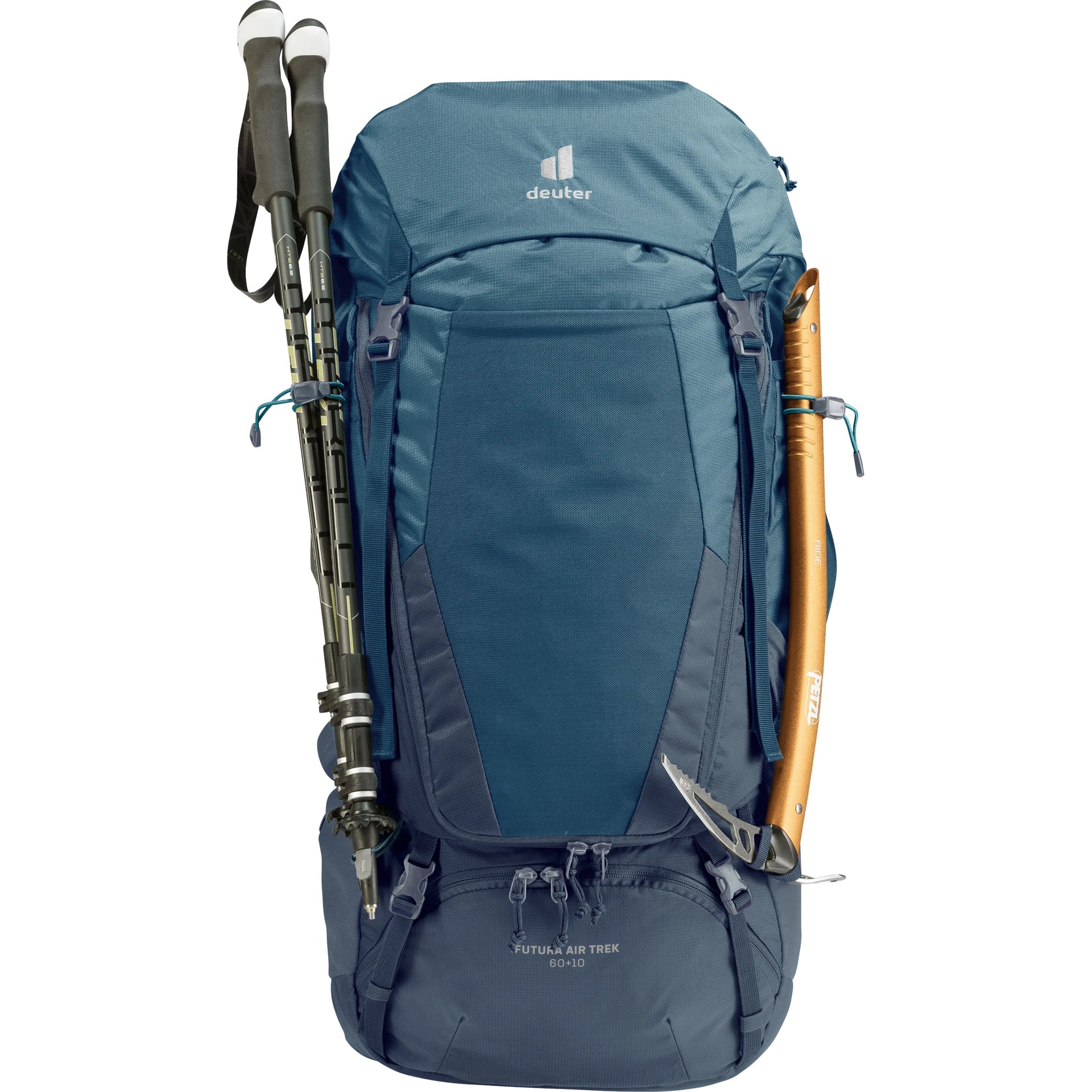 תרמיל Deuter Futura Air Trek 60+10 - תא ייעודי לשקית שתייה 3 ליטר