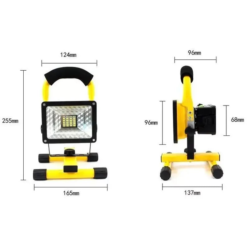 פרוז'קטורים נטענים עם חצובה - תאורת שטח נוחה מבית "דרך ארץ"