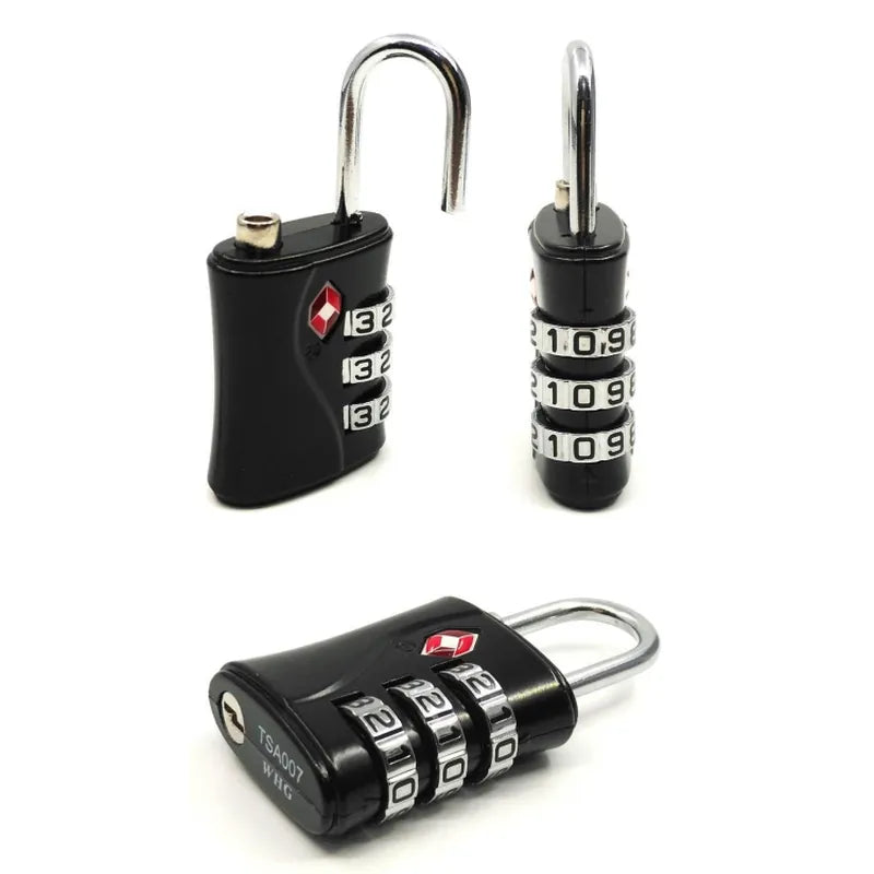 מנעול קומבינציה קומפקטי מבית "דרך ארץ" עשוי סגסוגת אבץ