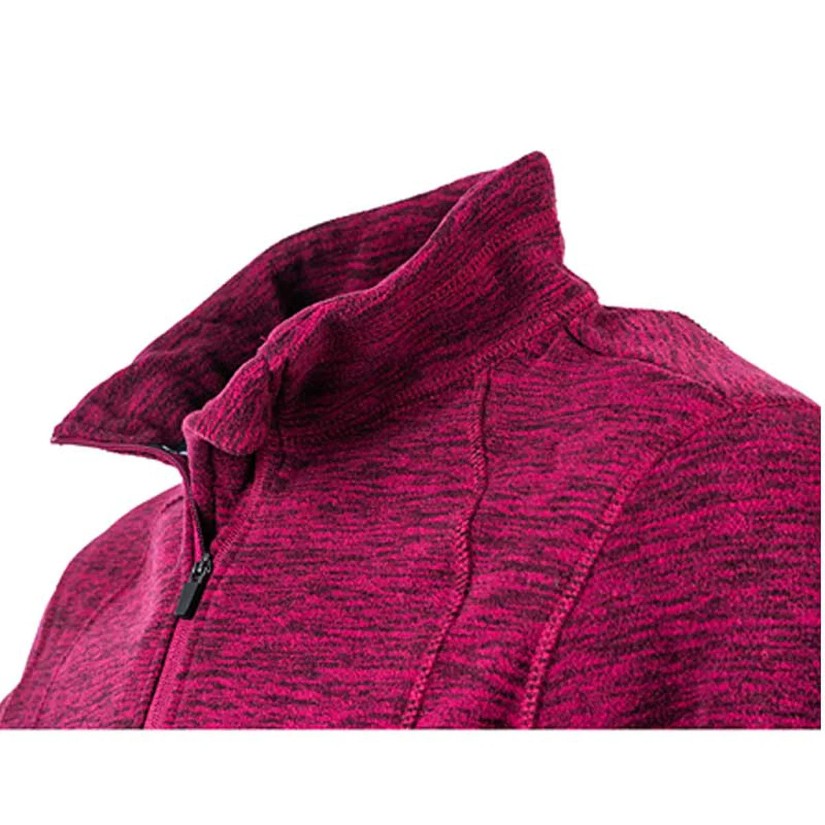 חולצת מיקרופליז Half Zipper נשים - שכבת בידוד תרמי