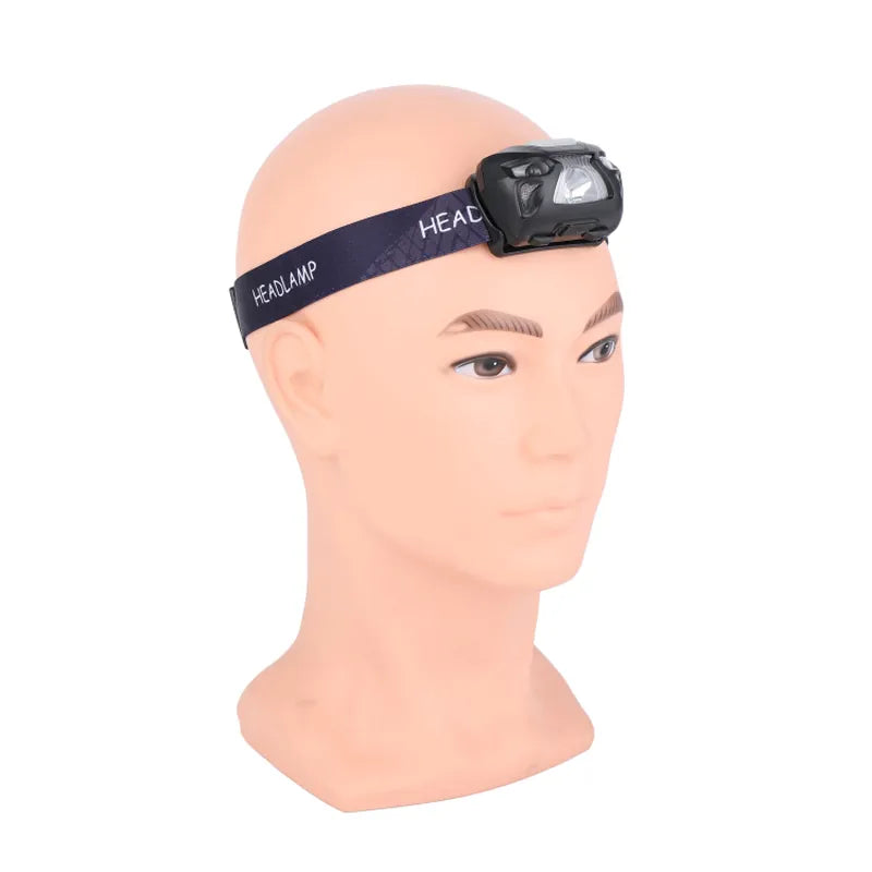 פנס ראש Trailhead Grotta 200 - שלושה מצבי תאורה, אור אדום, טעינת USB