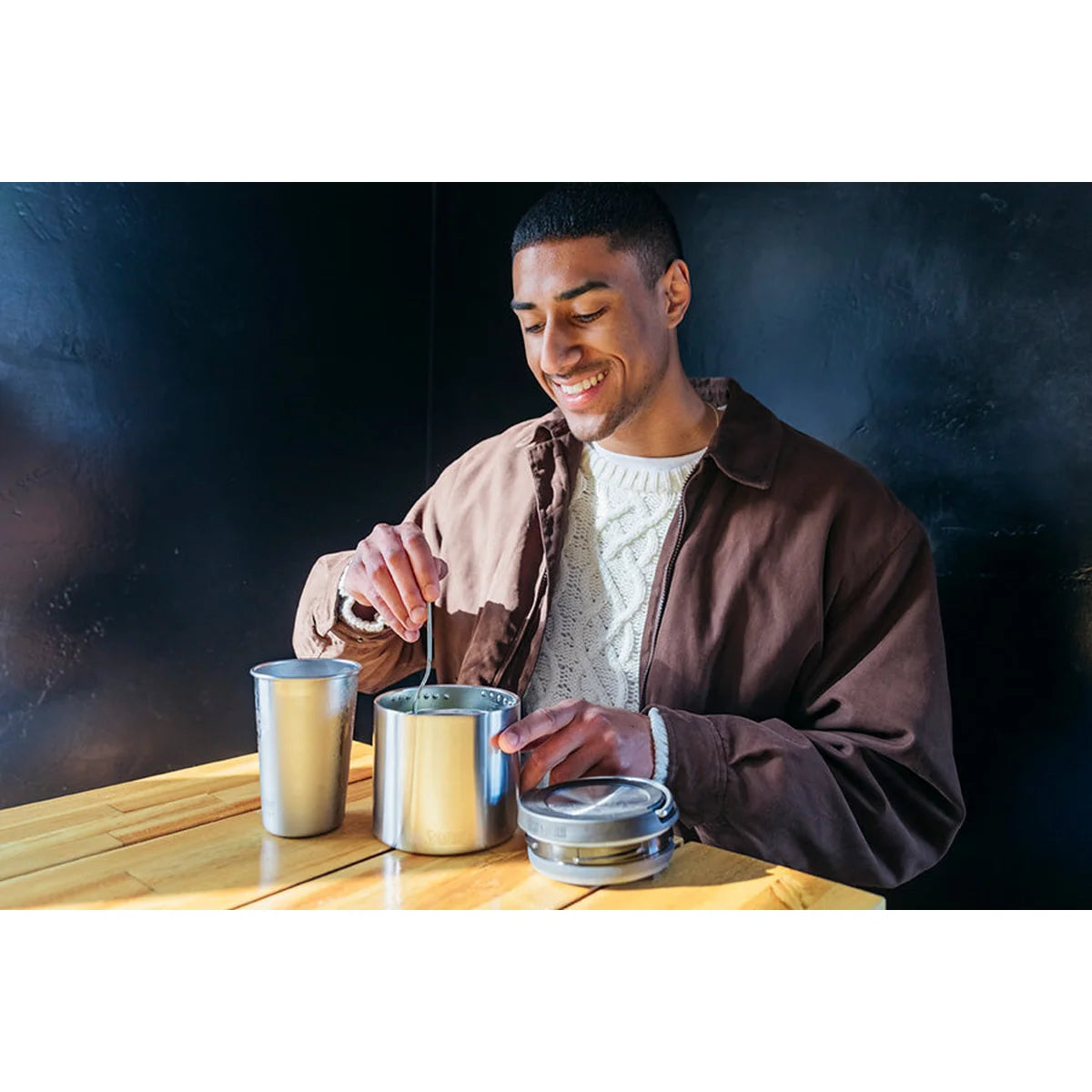 מיכל מזון מבודד Klean Kanteen TK Canister - עיצוב ניתן לערום