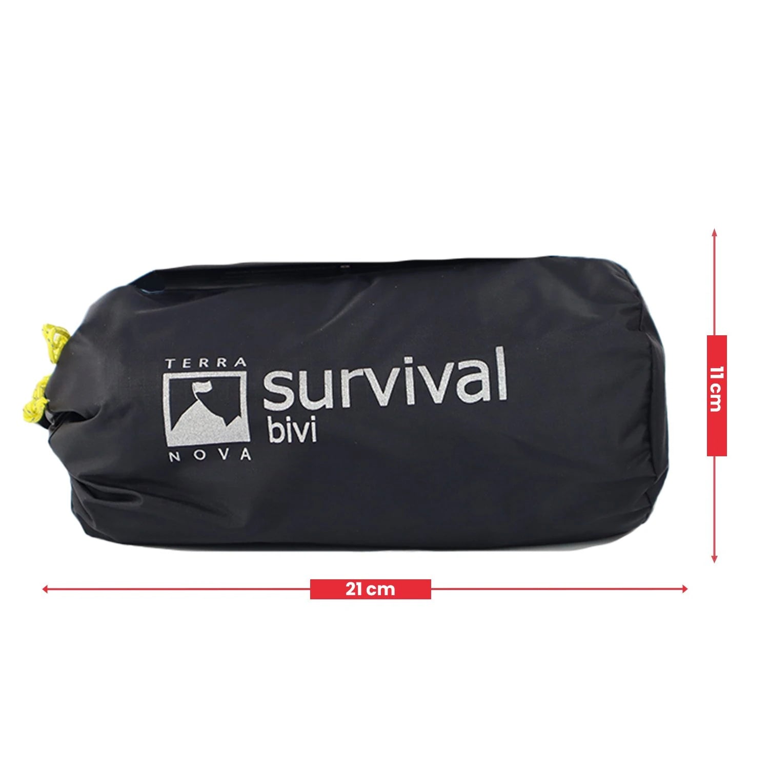 כיסוי לשק שינה Survival Bivi - מבט תקריב על תפרים וסגירת שרוך