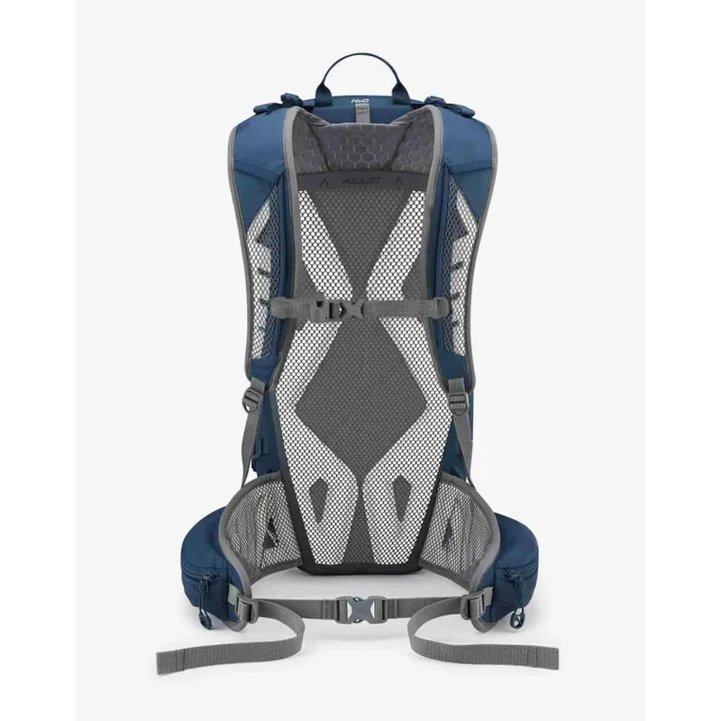 גלריה 2: תרמיל Rab Aeon 27 - תא קדמי מרשת אלסטית וכיסוי גשם