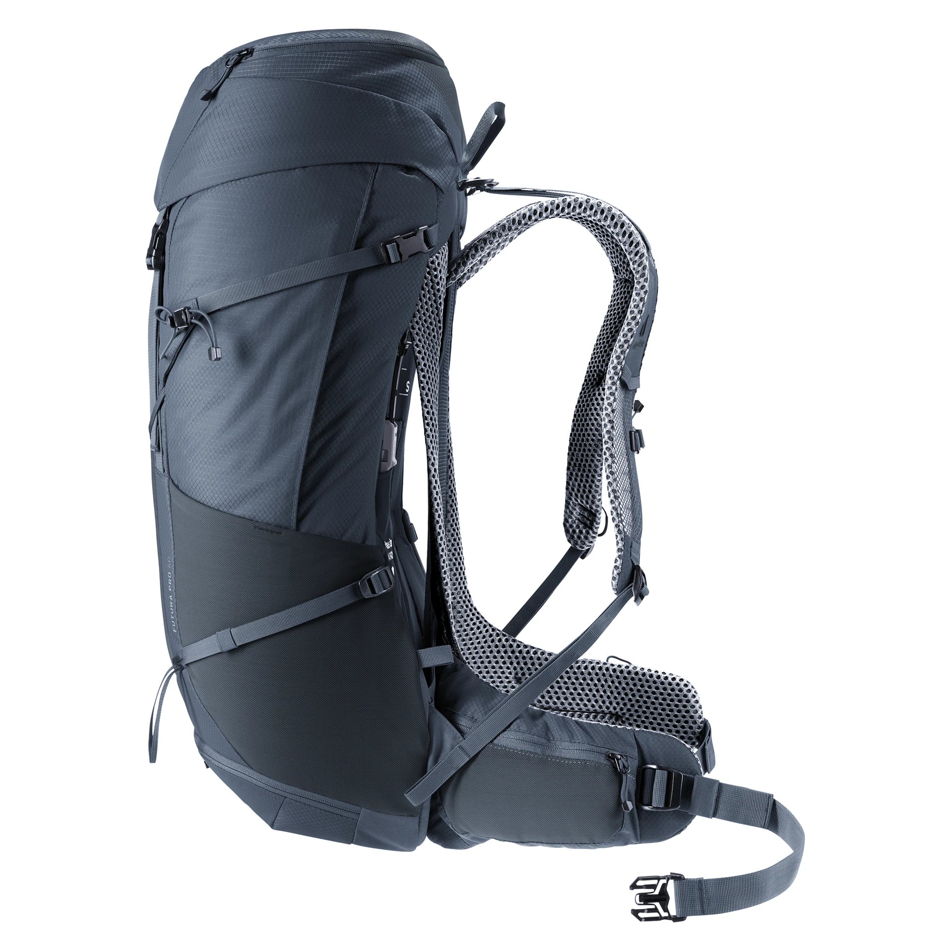 תרמיל Futura Pro 40 Deuter - פרט חגורת מותניים מאווררת