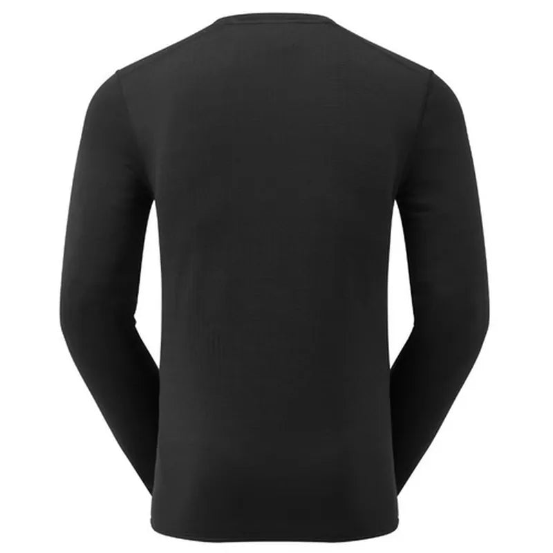 תקריב בד פליס CoreC™ של חולצה תרמית Mountain Equipment