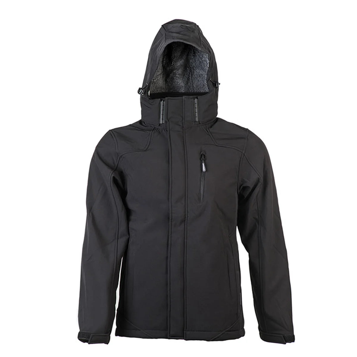 Trail Angel מעיל סופטשל גברים, פרווה סינטטית עבה לבידוד מקסימלי.