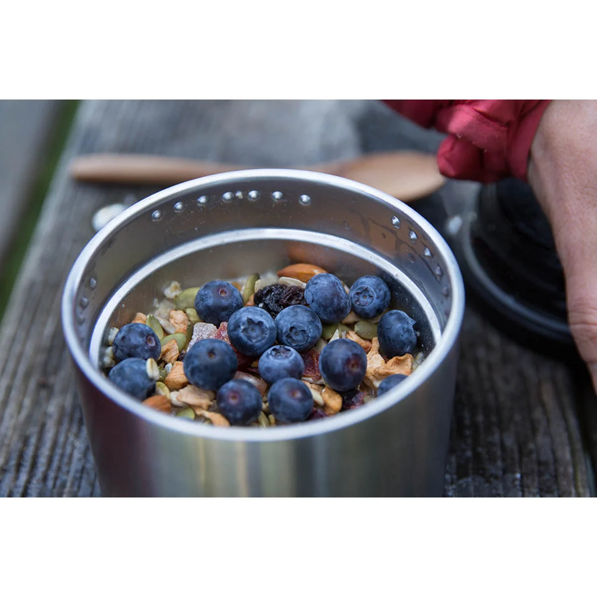 תרמוס אוכל מבודד Klean Kanteen - שומר חום 11 שעות, קור 45 שעות