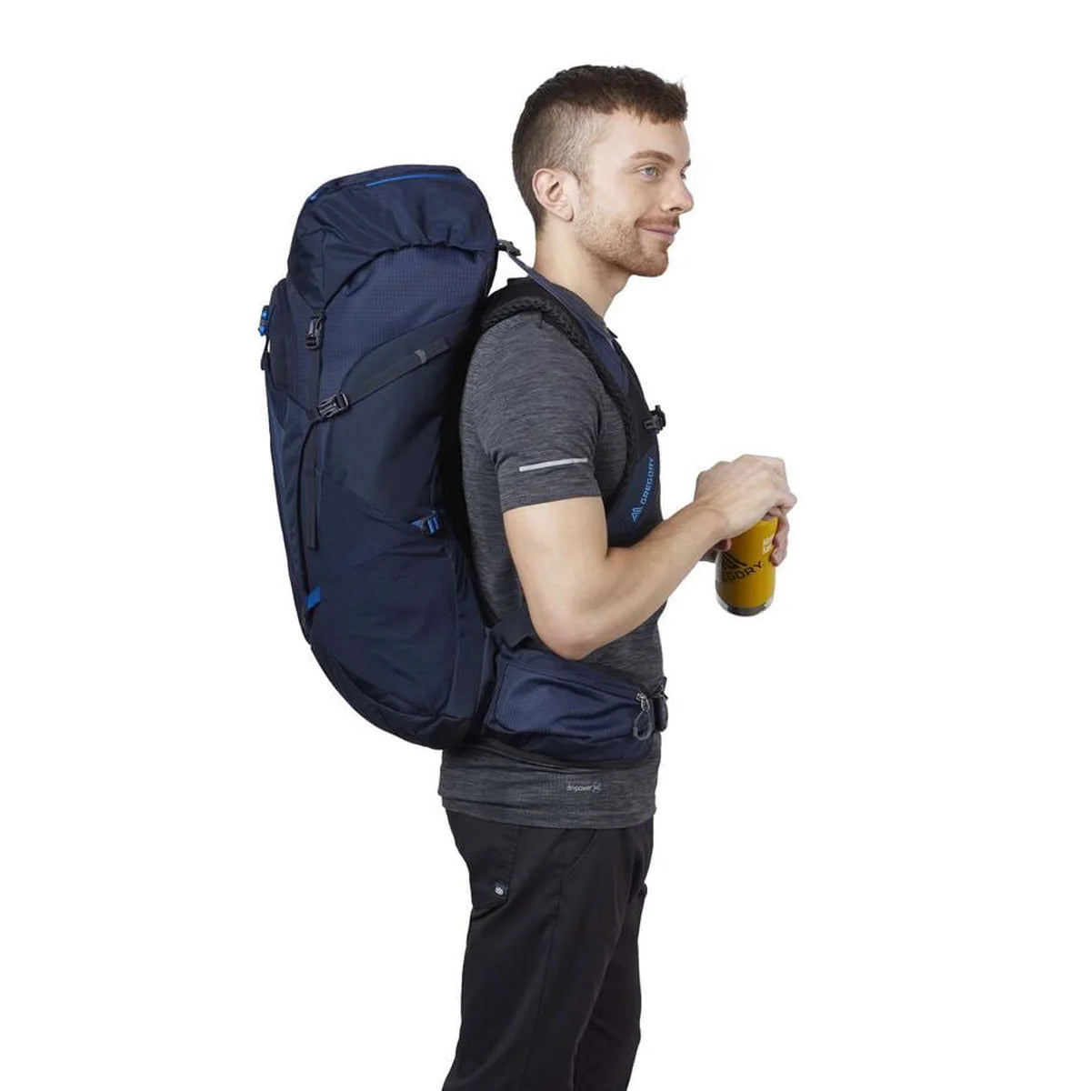 תרמיל טיולים Zulu 40: רצועת מותן FreeFloat 3D להתאמה מושלמת ותמיכה במשקל