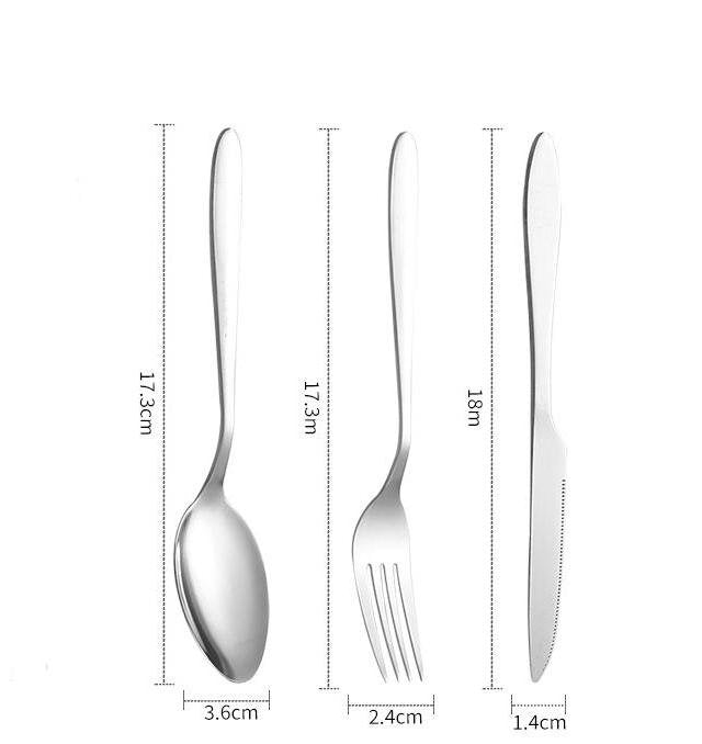 סט סכו״ם עם נרתיק