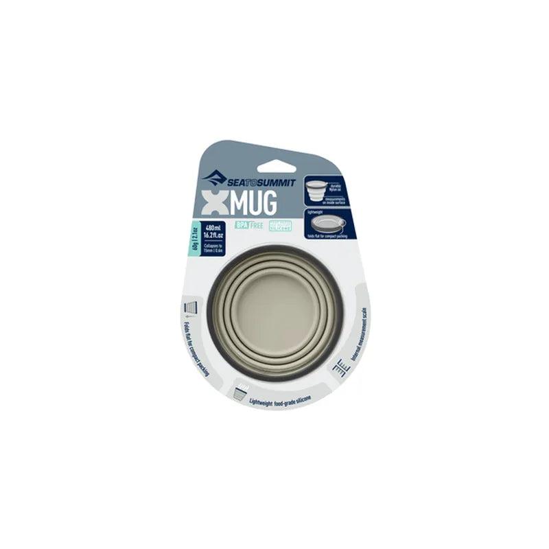 XMUG כוס מתקפלת, חלק ממערכת X-POT של Sea To Summit