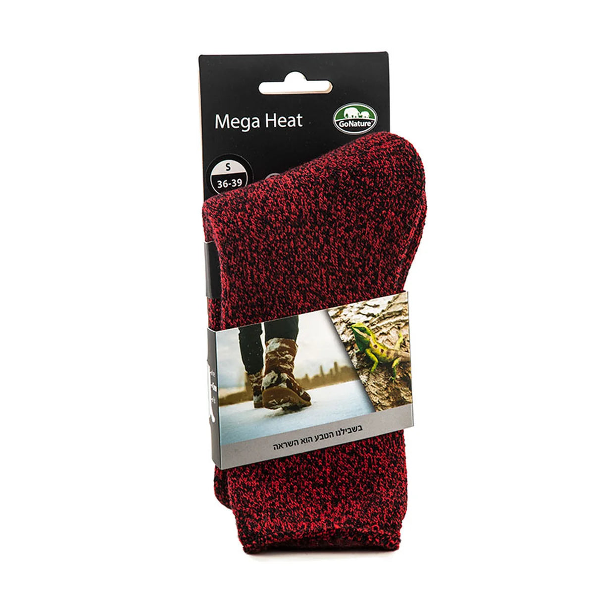 גרביים עבות Go Nature מגה היט לקור עז