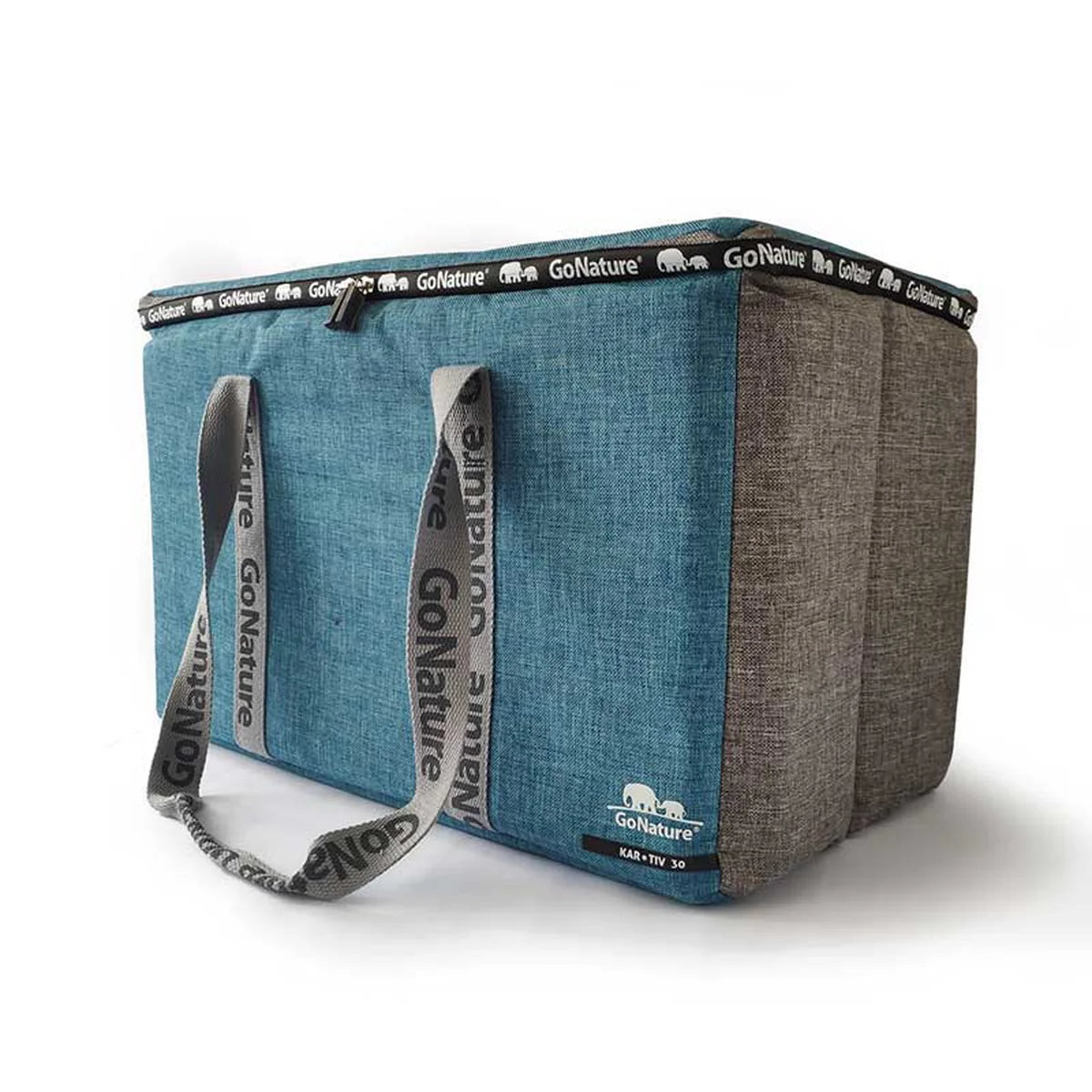 צידנית רכה Kartiv 30L כחולה Go Nature לשמירת קור וחום