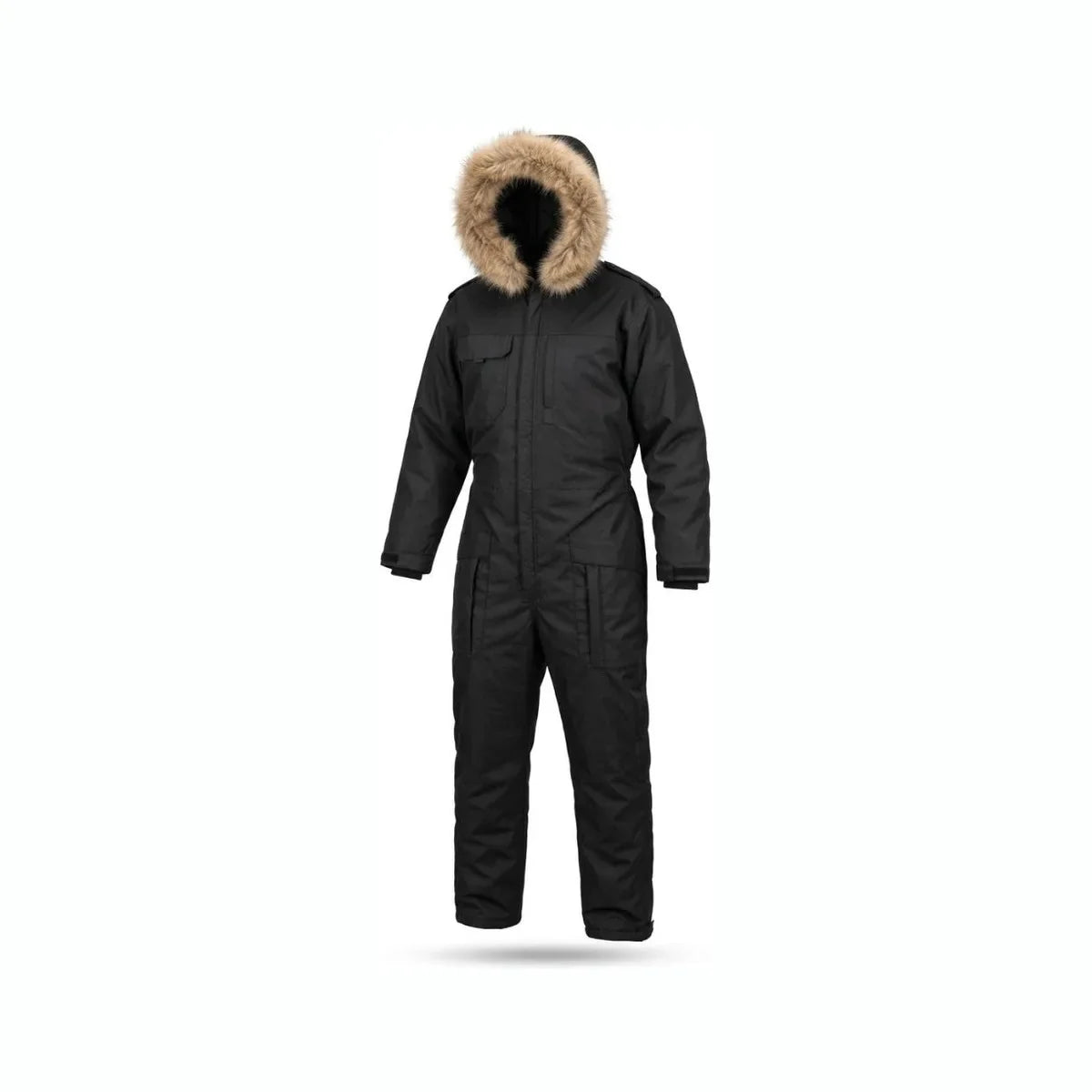 חרמונית Go Nature Snow Cat בצבע שחור עם ברדס מבודד