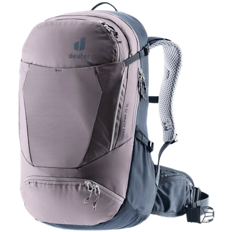תרמיל רכיבה Deuter Trans Alpine 28 SL, צבע לבנדר