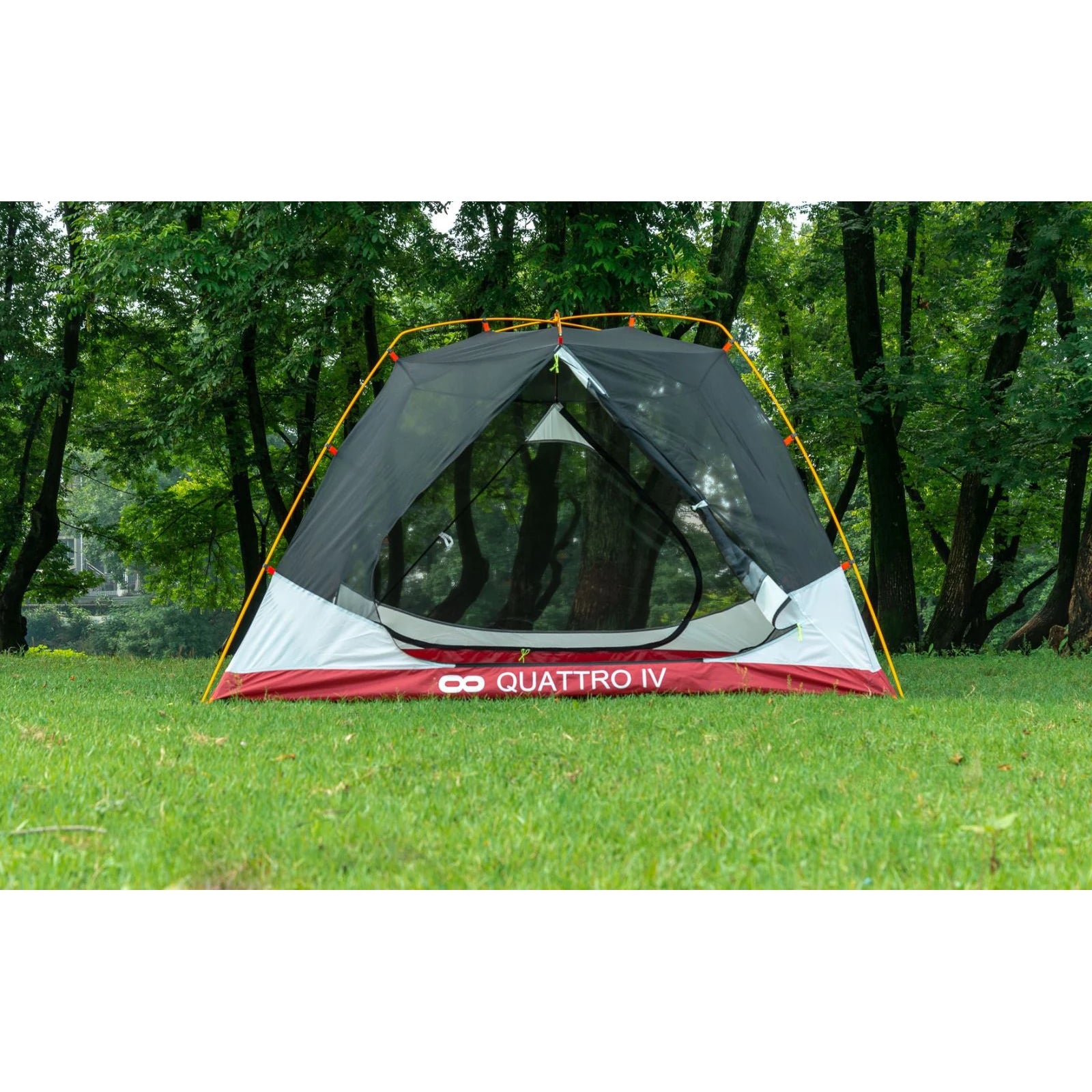 אוהל INFINITY Quattro 4 IV עם כיסוי גשם מולחם ותעלות אוורור