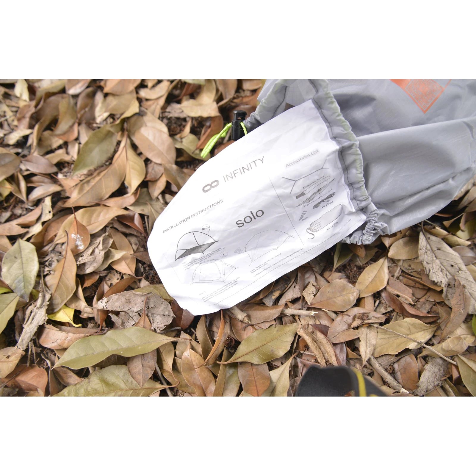 אוהל Infinity SOLO בתנאי שטח, קל משקל ונוח לנשיאה בטרקים