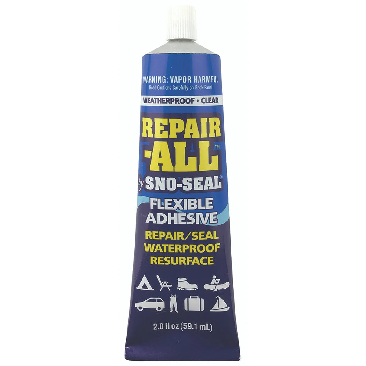 Repair All: דבק שקוף וחזק לתיקון קרעים וחורים בציוד טיולים