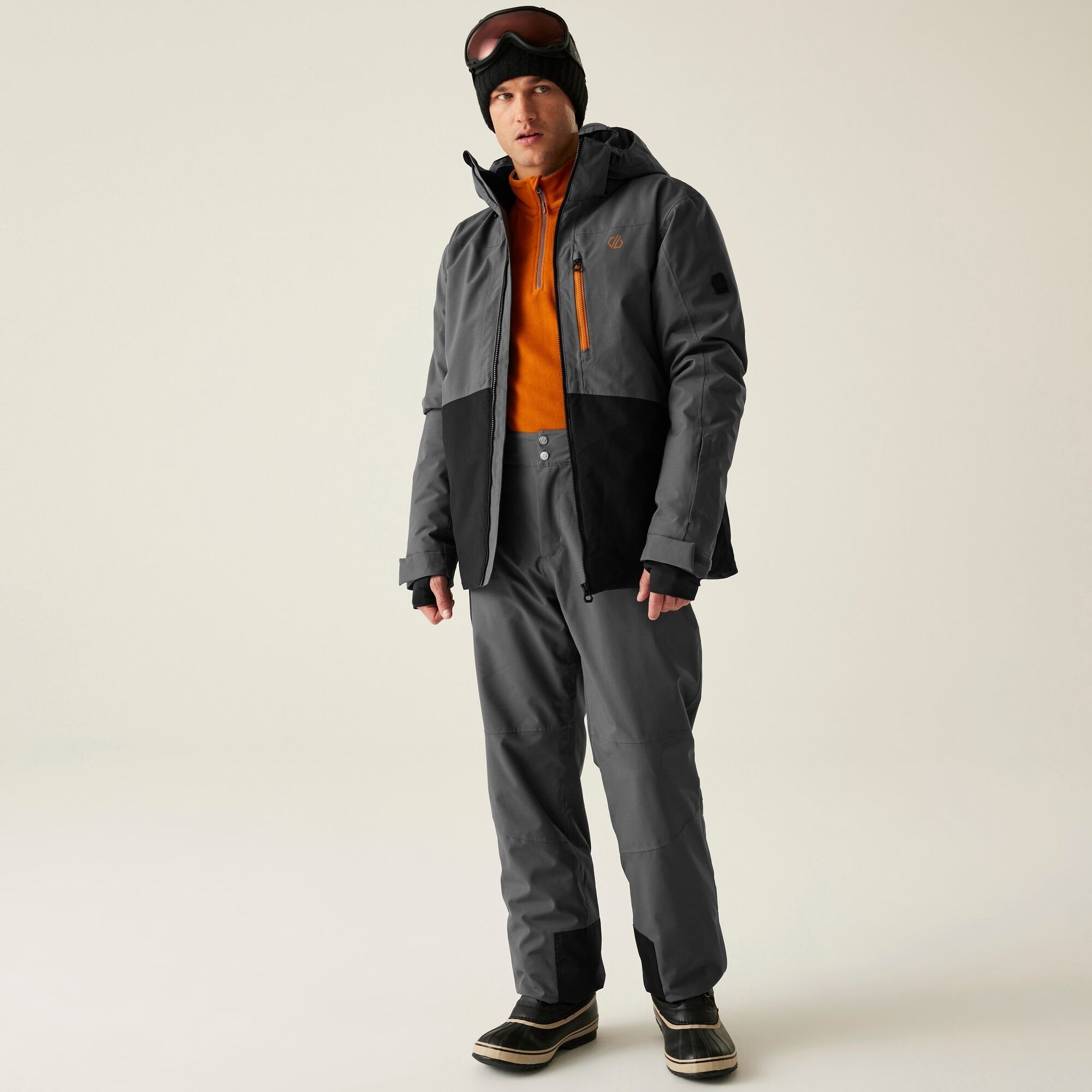 מעיל סקי Edge III: חצאית שלג מובנית