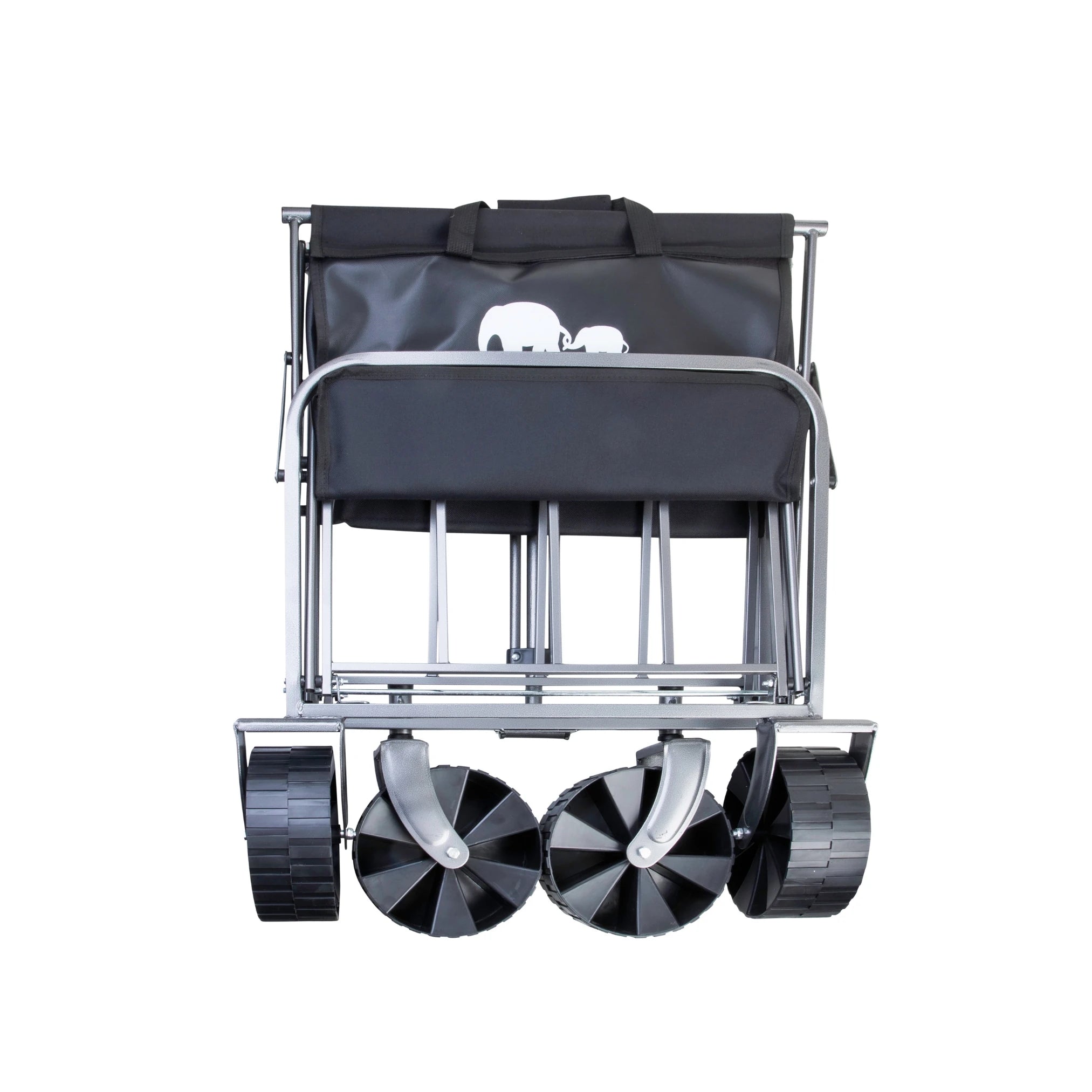 עגלת שטח Wide Glide עם ציוד קמפינג מלא בפנים