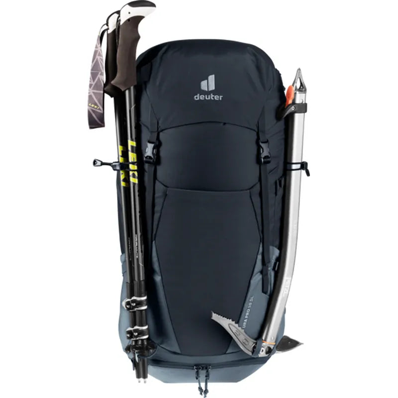 Deuter Futura Pro 38 SL: כיסים חיצוניים לבקבוקי מים
